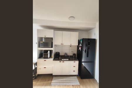 Cozinha de apartamento para alugar com 1 quarto, 30m² em Santo Cristo, Rio de Janeiro