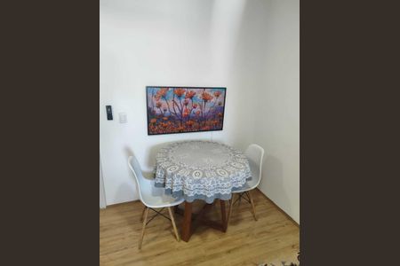 Cozinha de apartamento para alugar com 1 quarto, 30m² em Santo Cristo, Rio de Janeiro