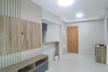 Sala de apartamento para alugar com 2 quartos, 74m² em Vila Alzira, Guarujá