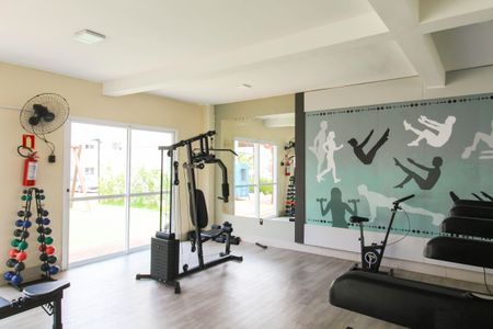 Apartamento à venda com 44m², 2 quartos e 1 vaga Apartamento à venda com 44m², 2 quartos e 1 vagaÁrea comum - Academia