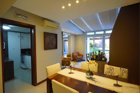 Sala de Jantar de casa de condomínio à venda com 3 quartos, 196m² em Tristeza, Porto Alegre