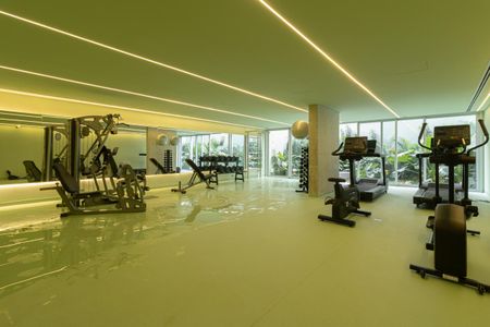 Apartamento para alugar com 78m², 1 quarto e 1 vaga Apartamento para alugar com 78m², 1 quarto e 1 vagaÁrea comum - Academia