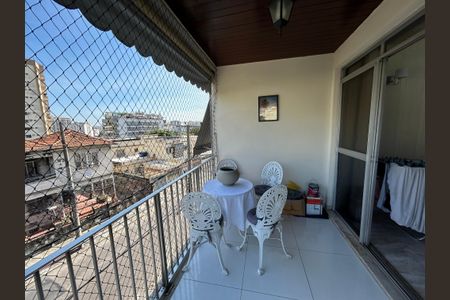 Varanda da Sala de apartamento à venda com 1 quarto, 56m² em Méier, Rio de Janeiro