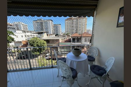 Varanda da Sala de apartamento à venda com 1 quarto, 56m² em Méier, Rio de Janeiro