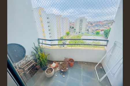 Varanda da Sala de apartamento para alugar com 2 quartos, 64m² em Jardim Testae, Guarulhos