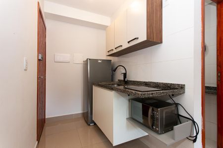 Cozinha de apartamento para alugar com 1 quarto, 24m² em Santana, São Paulo
