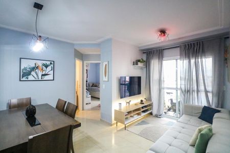 Sala de apartamento à venda com 2 quartos, 62m² em Santo Antônio, São Caetano do Sul