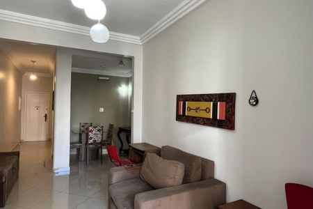 Sala de apartamento para alugar com 1 quarto, 70m² em Boqueirão, Santos