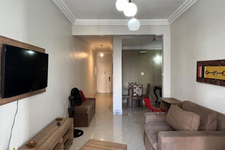 Sala de apartamento para alugar com 1 quarto, 70m² em Boqueirão, Santos