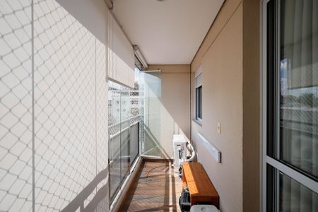 Varanda de apartamento à venda com 2 quartos, 59m² em Vila Gustavo, São Paulo