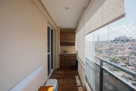Varanda  de apartamento à venda com 2 quartos, 59m² em Vila Gustavo, São Paulo