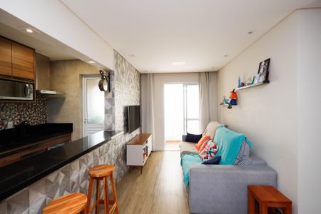 Sala  de apartamento à venda com 2 quartos, 59m² em Vila Gustavo, São Paulo