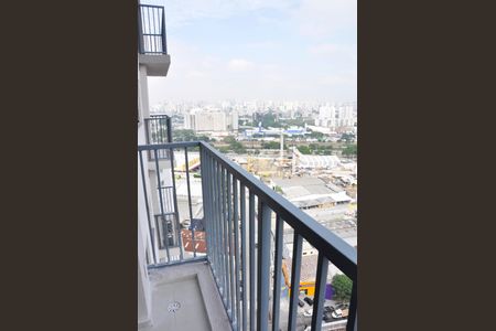 Detalhe - Varanda da Sala de apartamento para alugar com 2 quartos, 42m² em Vila Albertina, São Paulo
