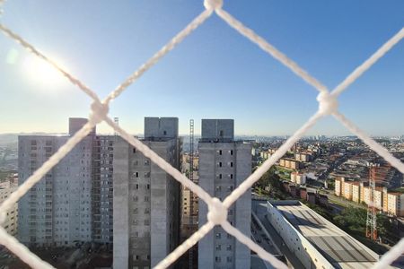 Varanda da Sala - vista de apartamento para alugar com 2 quartos, 50m² em Jardim Campestre, São Bernardo do Campo