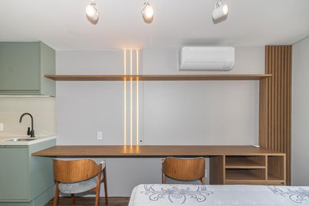 Studio para alugar com 27m², 1 quarto e sem vaga Studio para alugar com 27m², 1 quarto e sem vagaStudio