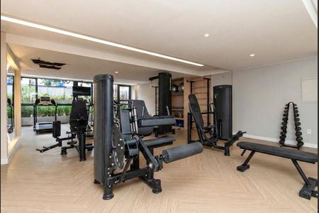 Studio para alugar com 27m², 1 quarto e sem vaga Studio para alugar com 27m², 1 quarto e sem vagaÁrea comum - Academia