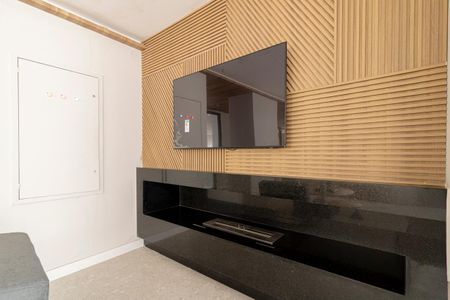 Studio para alugar com 27m², 1 quarto e sem vaga Studio para alugar com 27m², 1 quarto e sem vagaÁrea comum - Salão de festas