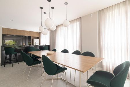 Studio para alugar com 27m², 1 quarto e sem vaga Studio para alugar com 27m², 1 quarto e sem vagaÁrea comum - Salão de festas