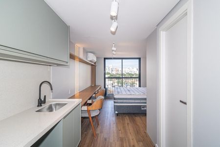 Studio para alugar com 27m², 1 quarto e sem vaga Studio para alugar com 27m², 1 quarto e sem vagaCozinha