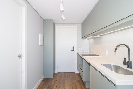 Studio para alugar com 27m², 1 quarto e sem vaga Studio para alugar com 27m², 1 quarto e sem vagaCozinha