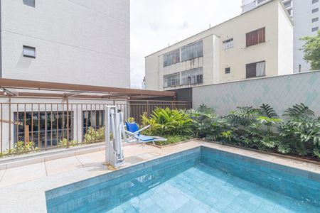 Studio para alugar com 27m², 1 quarto e sem vaga Studio para alugar com 27m², 1 quarto e sem vagaÁrea comum - Piscina
