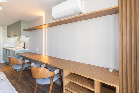 Studio para alugar com 27m², 1 quarto e sem vaga Studio para alugar com 27m², 1 quarto e sem vagaStudio