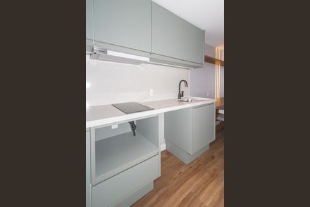 Studio para alugar com 27m², 1 quarto e sem vaga Studio para alugar com 27m², 1 quarto e sem vagaCozinha