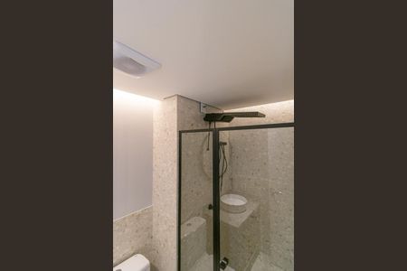 Studio para alugar com 27m², 1 quarto e sem vaga Studio para alugar com 27m², 1 quarto e sem vagaBanheiro