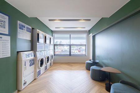 Studio para alugar com 27m², 1 quarto e sem vaga Studio para alugar com 27m², 1 quarto e sem vagaÁrea comum - Lavanderia