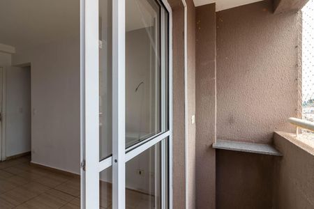 Varanda da Sala de apartamento para alugar com 2 quartos, 50m² em Vila Celeste, São Paulo