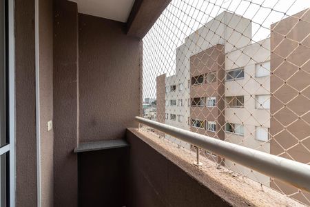 Varanda da Sala de apartamento para alugar com 2 quartos, 50m² em Vila Celeste, São Paulo