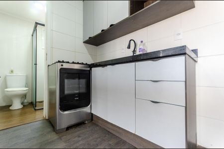 Studio para alugar com 28m², 1 quarto e sem vaga Studio para alugar com 28m², 1 quarto e sem vagaCozinha