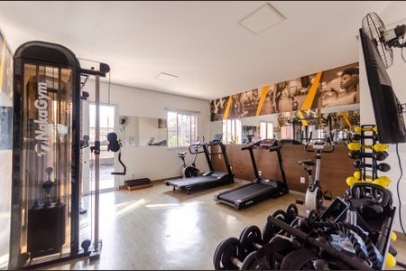 Studio para alugar com 28m², 1 quarto e sem vaga Studio para alugar com 28m², 1 quarto e sem vagaÁrea comum - Academia