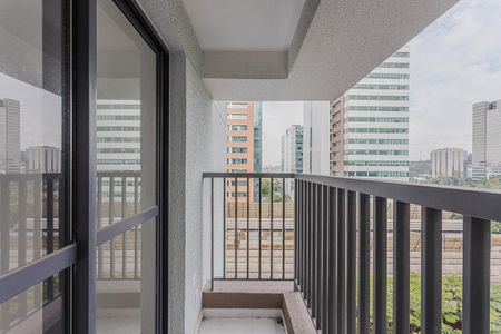 Varanda de apartamento à venda com 1 quarto, 27m² em Pinheiros, São Paulo