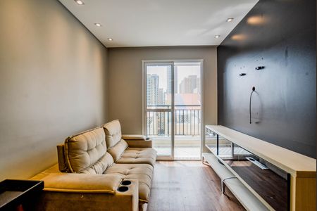 Sala de apartamento para alugar com 2 quartos, 60m² em Campestre, Santo André