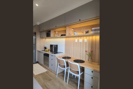Studio para alugar com 29m², 1 quarto e sem vaga Studio para alugar com 29m², 1 quarto e sem vagaCozinha