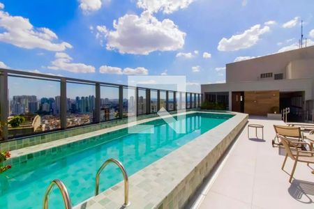 Studio para alugar com 29m², 1 quarto e sem vaga Studio para alugar com 29m², 1 quarto e sem vagaÁrea comum - Piscina