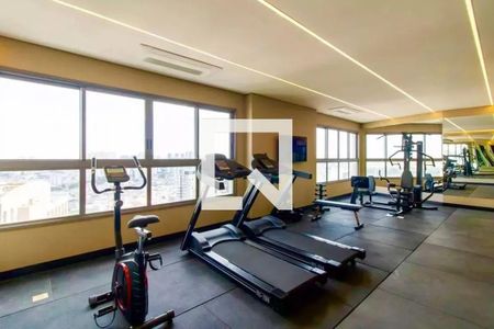 Studio para alugar com 29m², 1 quarto e sem vaga Studio para alugar com 29m², 1 quarto e sem vagaÁrea comum - Academia