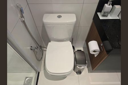 Studio para alugar com 29m², 1 quarto e sem vaga Studio para alugar com 29m², 1 quarto e sem vagaBanheiro Social