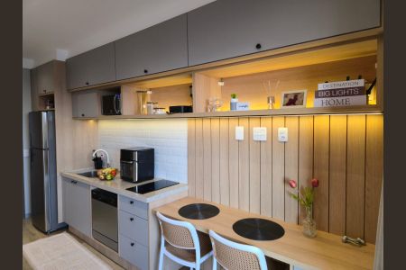 Studio para alugar com 29m², 1 quarto e sem vaga Studio para alugar com 29m², 1 quarto e sem vagaCozinha