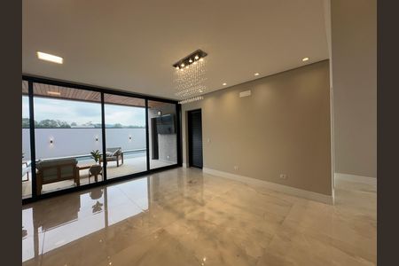 Casa de condomínio à venda com 323m², 4 quartos e 6 vagas Casa de condomínio à venda com 323m², 4 quartos e 6 vagasSala