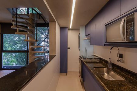 Apartamento à venda com 57m², 1 quarto e 1 vagaCozinha