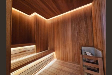 Apartamento à venda com 42m², 1 quarto e 1 vagaSauna