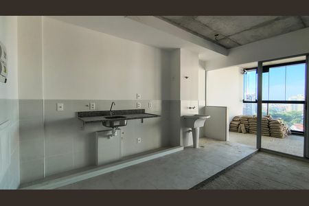 Apartamento à venda com 103m², 3 quartos e 2 vagas Apartamento à venda com 103m², 3 quartos e 2 vagasCozinha e Área de Serviço