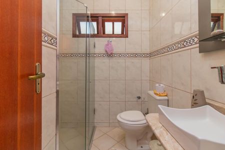 Casa de condomínio à venda com 164m², 4 quartos e 2 vagasBanheiro do Quarto 1