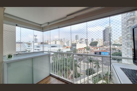 Varanda  de apartamento à venda com 3 quartos, 77m² em Água Branca, São Paulo