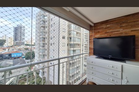 Varanda  de apartamento à venda com 3 quartos, 77m² em Água Branca, São Paulo