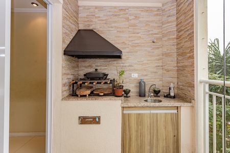 Varanda de apartamento para alugar com 3 quartos, 69m² em Vila Caraguata, São Paulo