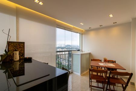 Varanda Gourmet de apartamento à venda com 3 quartos, 106m² em Jardim Flor da Montanha, Guarulhos