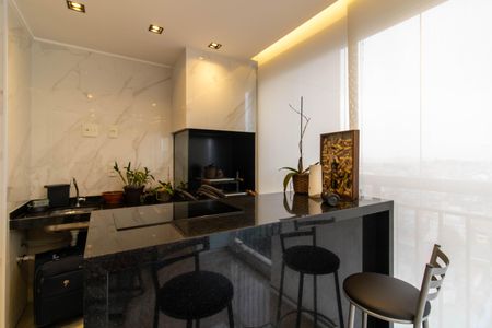 Varanda Gourmet de apartamento à venda com 3 quartos, 106m² em Jardim Flor da Montanha, Guarulhos